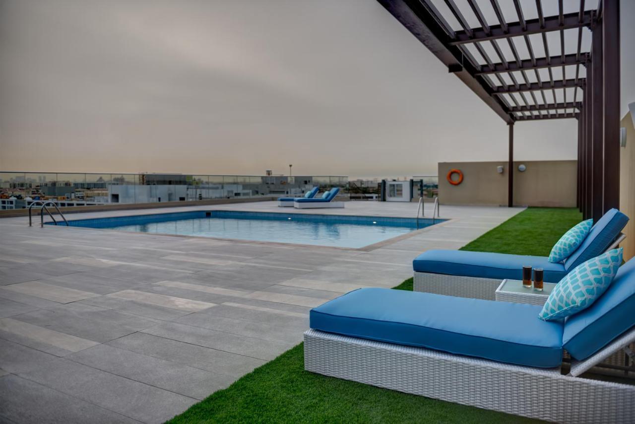 Abar Hotel Apartments Dip-1 Dubai Exterior foto